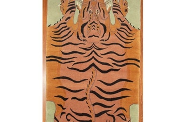 Tibetan Tiger Rug, 3.1 x 5.11