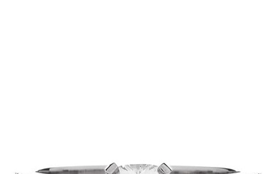 Tiffany Platinum Diamond 0.43ct Novo Princess-Cut Engagement Ring 48 4.5