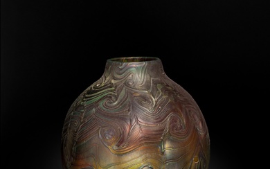 Tiffany Studios "Aventurine" Vase