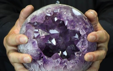 Top Quality Amethyst Sphere with nice cavity - 160×160×145 mm - 4600 g
