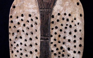 Tribal mask - Mbole - DR Congo - 33 cm