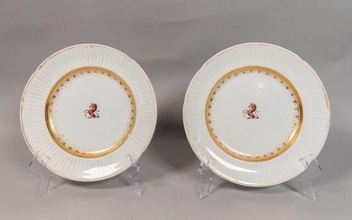 Two 19th Century Wedgewood Pearlware Plates