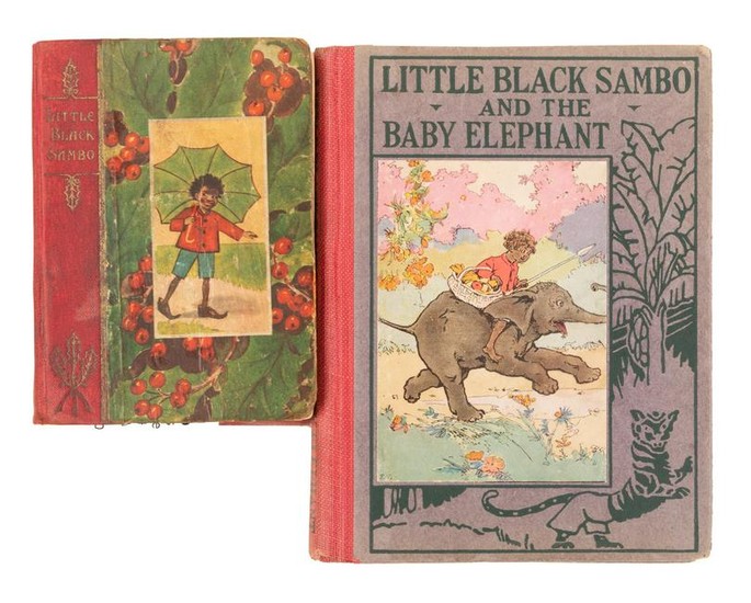 Two Little Black Sambo books