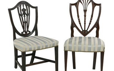 Two New York Federal Mahogany Chairs