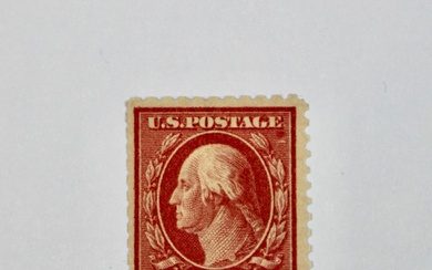 U.S. Scott #505 5-Cent Washington Error Mint Hinged Postage Stamp