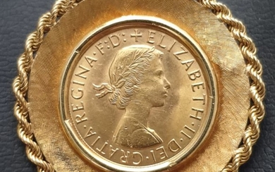 United Kingdom - Sovereign 1965 - Elisabetta II - Gold