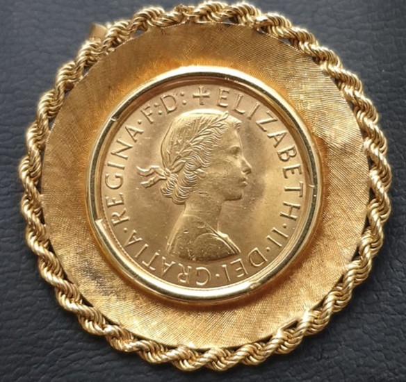 United Kingdom - Sovereign 1965 - Elisabetta II - Gold