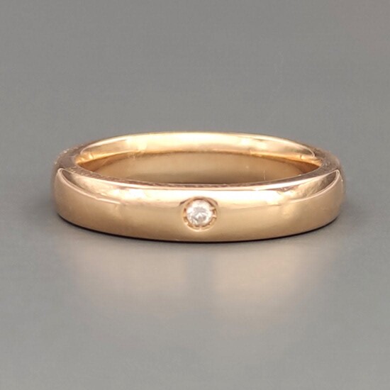 UnoAErre Ring - 18 kt.Yellow gold - 0.03 ct Diamond