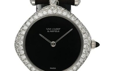 Van Cleef & Arpels G.2201.N3 Diamond Case Ladies Watch