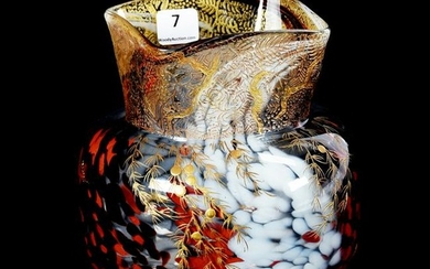 Vase, Ernest Baptiste Leveille Art Glass