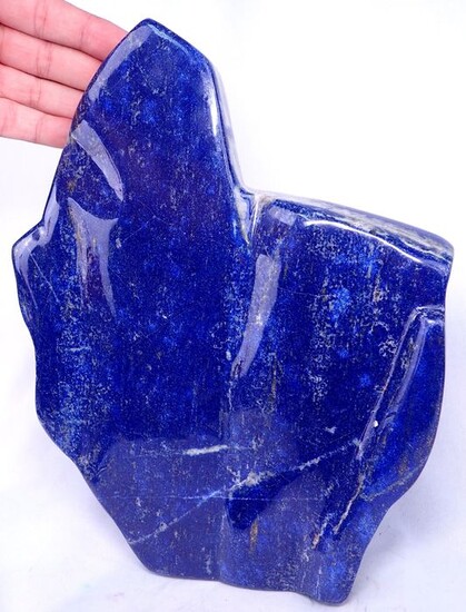 Very Decorative Deep Blue Lapis Lazuli Freeform - 270×230×35 mm - 2658 g
