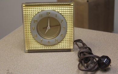 Vintage Lucite Clock