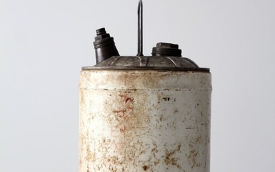 Vintage Sunfleet 5 Gallon Motor Oil Can