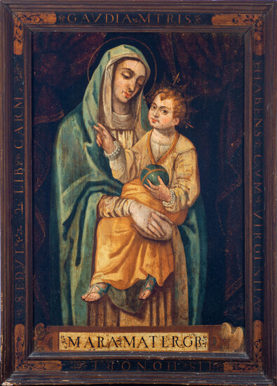 Virgin of Pópulo, 16th century Italian school