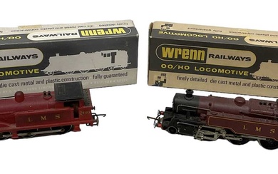 WRENN RAILWAYS; a boxed OO gauge 7420LMS locomotive and a...