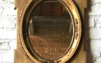 Wall mirror (1) - Empire - Wood - First half 19th century