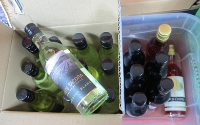 Wine - 187ml bottles; Zinfandel Rose (2); Monte Tacora Merlo...