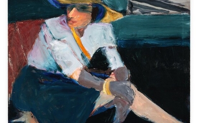 Richard Diebenkorn, Woman in Hat and Gloves