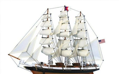 Wooden Flying Cloud Tall Model Clipper Ship