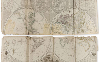 World & Celestial.- Dunn (Samuel) A General Map of the World, or Terraqueous Globe, 1787.