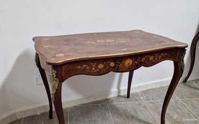Writing table - Napoleon III Style - Rosewood - 20th century