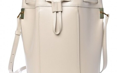 Yves Saint Laurent - Smooth Calfskin Medium Talitha Bucket Bag Vintage White Handbag