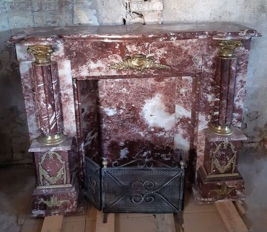 fireplace frame - Marble - Second half 20th century