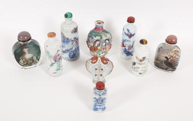 iGavel Auctions: Seven Chinese Porcelain and Other Snuff Bottles ASW1