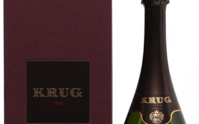 1 bt. Champagne “Vintage”, Krug 2006 A (hf/in). Sourced from an excellent...