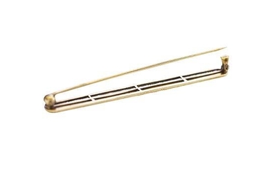 10k Gold Bar Pin