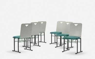 Yrjo Kukkapuro, A500 dining chairs, set of six