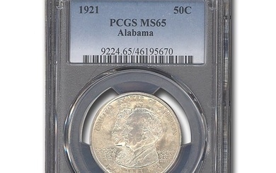 1921 Alabama Centennial Commemorative Half MS-65 PCGS