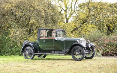 1923 Rolls Royce Doctor's Coupé, Registration no. UFF 327 Chassis no. 66 H2 Engine no. G357