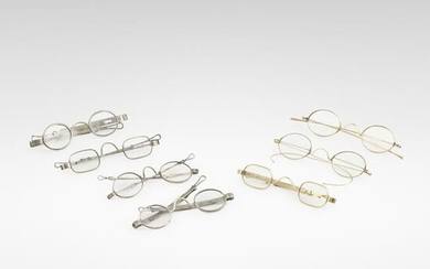 19th Century, collection of twelve spectacles
