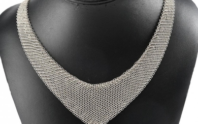 A MESH JEWELLERY SUITE BY TIFFANY & CO.