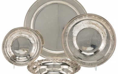 21070: Four American Silver Table Articles, late 19th-e