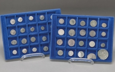 lot of coins, 20 roman silver denarii...