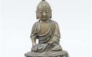 Buddha, China / Tibet ?, pres. 19th century, bronze.