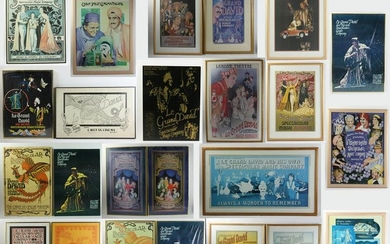 (24) Magic Company Posters, 1977-1995