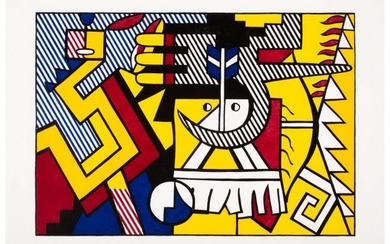 65070: Roy Lichtenstein (1923-1997) American Indian The