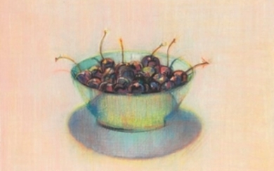 Wayne Thiebaud (b. 1920), Cherries