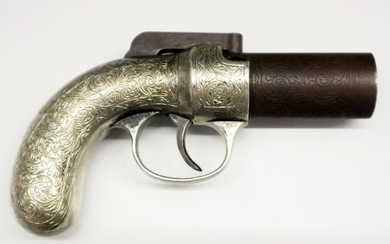 19th C. "Gold Rush" Pepperbox Pistol