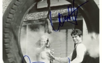 BONNIE & CLYDE: A good signed 8 x 10 photograph by…