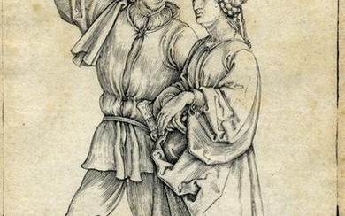 Dürer, Coppia paesana, 1497