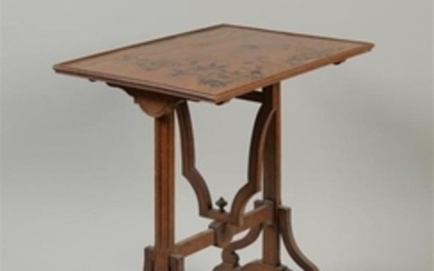 ÉMILE GALLÉ (1846 1904) Table d'appoint pliante à …