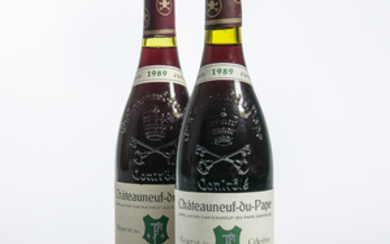 Henri Bonneau Chateauneuf du Pape Reserve des Celestins 1989, 2 bottles