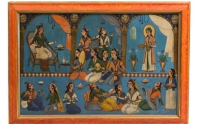 An Indian Mughal Style Painting