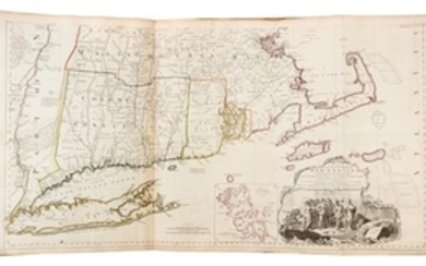 * JEFFERYS, Thomas (ca 1719-1771). The American Atlas: or, a geographical description of the whole continent of America. London R. Sayer and J. Bennett, 1776.