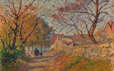 Paul MADELINE (Paris 1863 - 1920) La promenade…