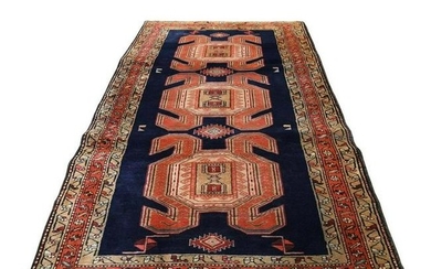 Red North West Persian With Large & Bold Elements Wide